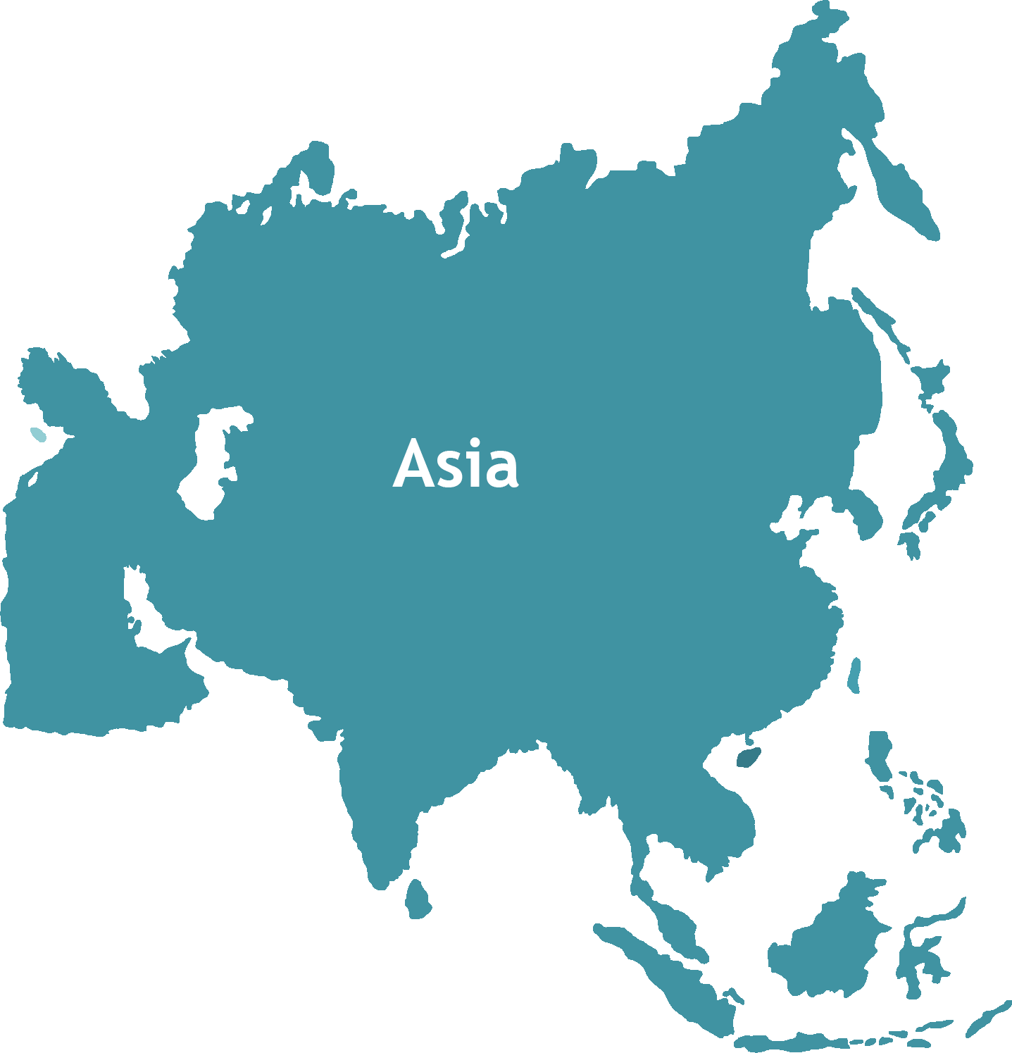 Map Of Asia Png