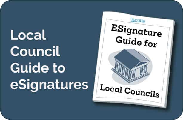 electronic signature government