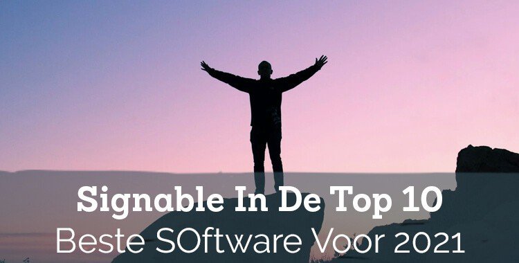 Signable staat in Capterra’s Top 10 Software 2021