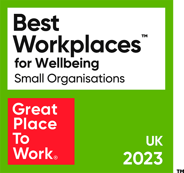 Great place to work - Best workplaces for wellbeing 2023