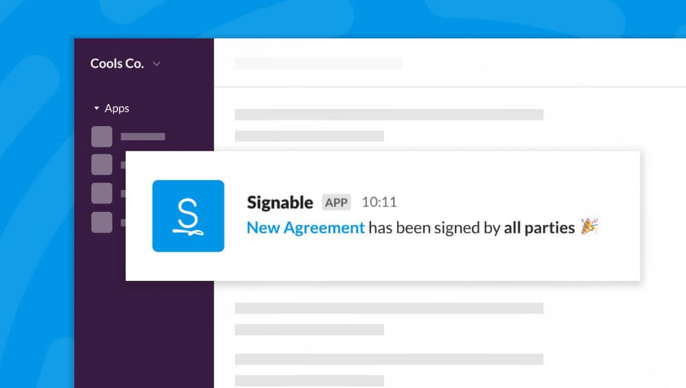 Introducing Signable’s new integration for Slack