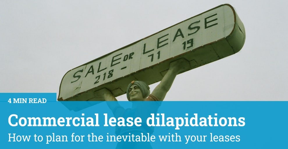 lease assignment dilapidations