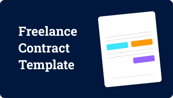 Sample freelance contract template