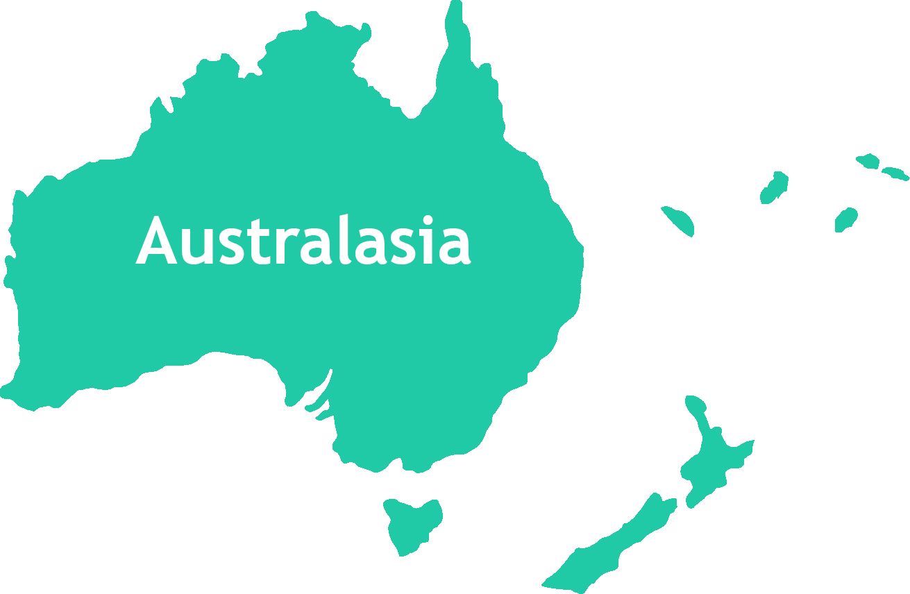 Legality Continent Australasia 